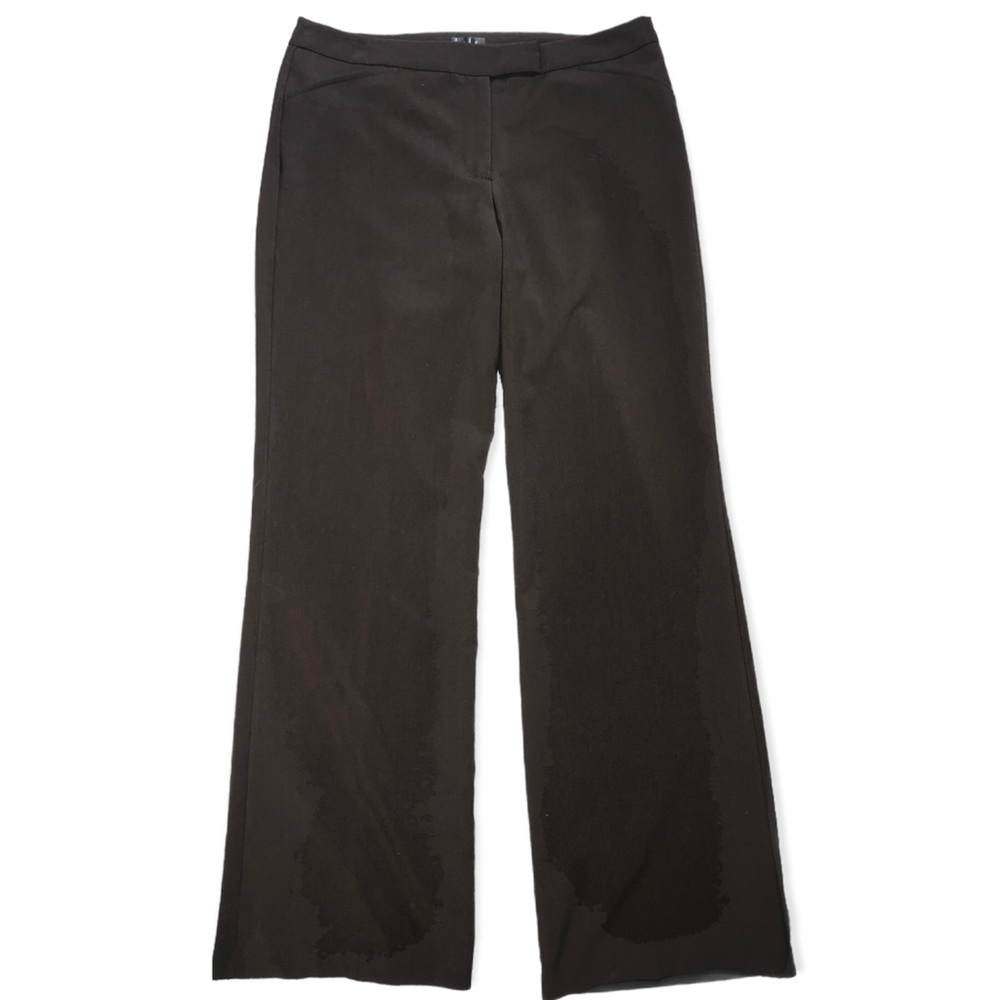 Nicole Miller Chocolate Brown High Rise Dress Pant